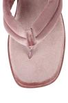 Lotus Pink Womens Wedge Heeled Shoes