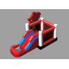 Buy cheap Indoor Ironman Red Inflatable Bounce House Combo Waterproof Safety Material from wholesalers