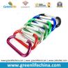 Buy cheap Manufacture flat D-shaped mini carabiner orange/green/red/black/yellow color cheap price from wholesalers