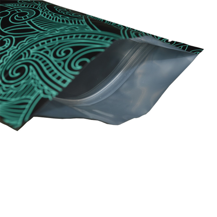 custom aluminum foil food stand up plastic zipper bag wholesale with printing