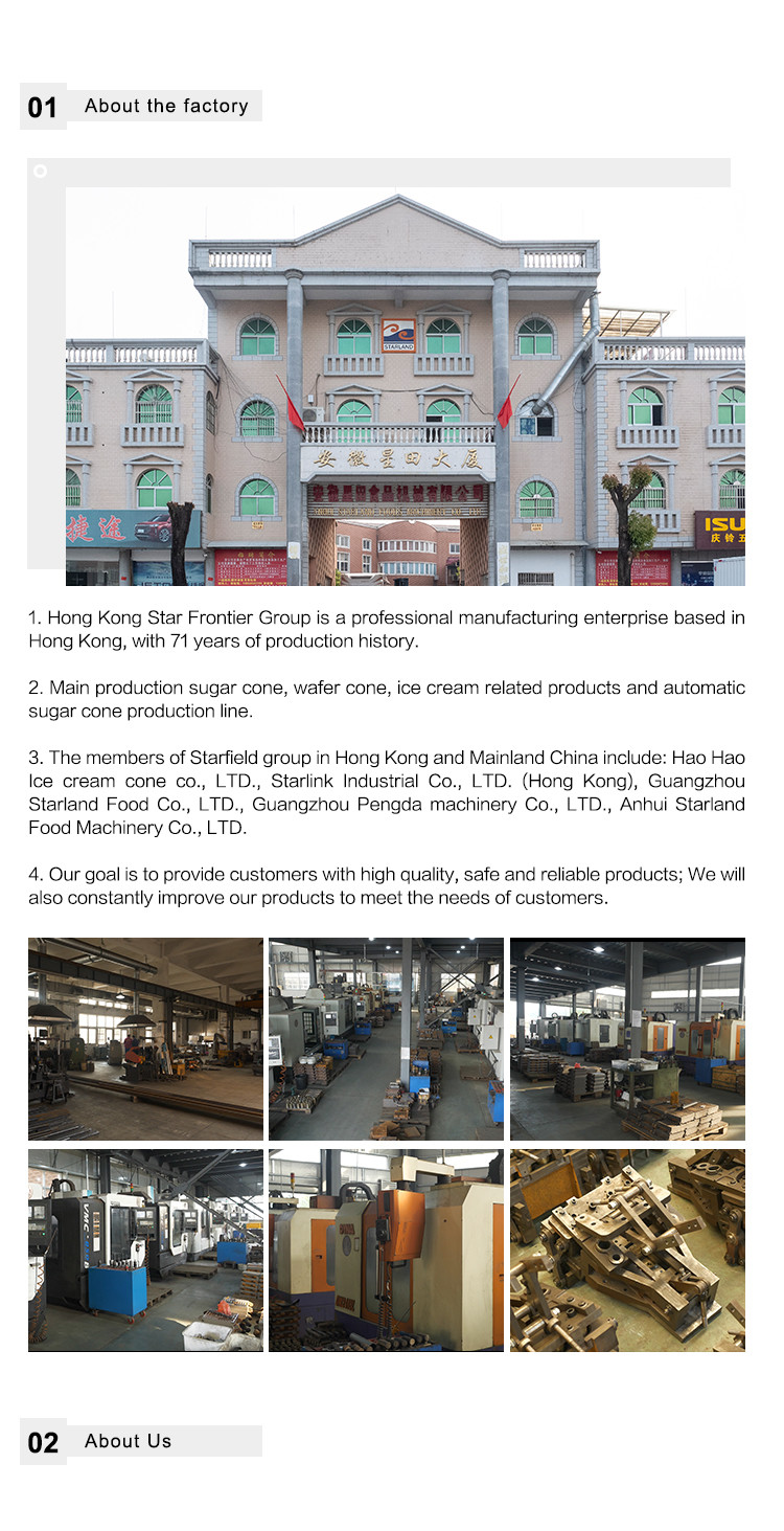 Semi Automatic Stainless Steel Egg Roll Maker Wafer Biscuit Making For Snack Factory