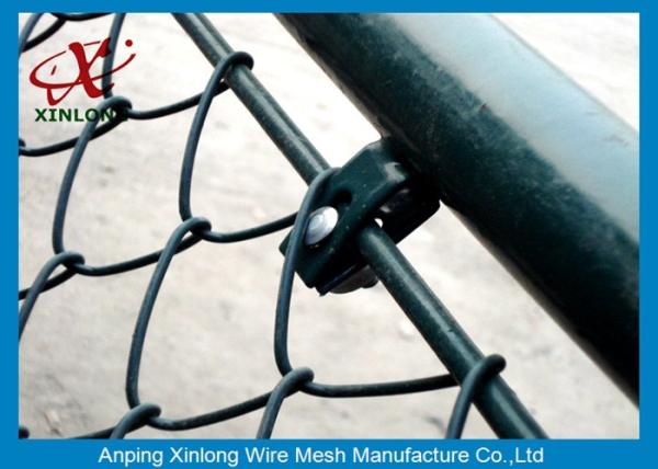 Buy cheap DIY Chain Link Diamond Wire Mesh Fence / PVC Coated Welded Wire Fencing from wholesalers