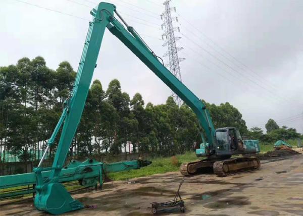 Buy cheap Blue Kobelco Long Arm SK260 18 Meter 3210 Mm Fold Height CE Approved With 0.5 Cum Bucket from wholesalers