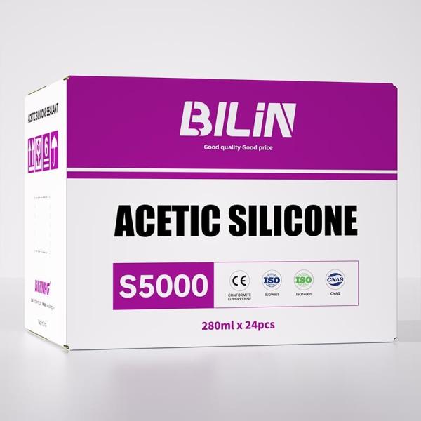 Multipurpose Acetoxy Silicone Sealant Bathroom Acetic Silicone Sealant 300ml For