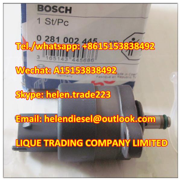 100% Original BOSCH pressure valve 0281002445 , 0 281 002 445, 31402-27000,16938