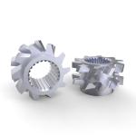 Corrosion Resistant Toothed Mixing Elements Stainless Steel For Industrial