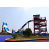 Buy cheap 12m Height Family Boomerang Water Slide from wholesalers