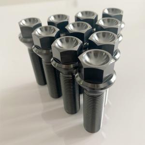 Wholesale gr5 Ti6al4v M14 M12x1.25 Titanium wheel bolt or lug bolt for Auto from china suppliers