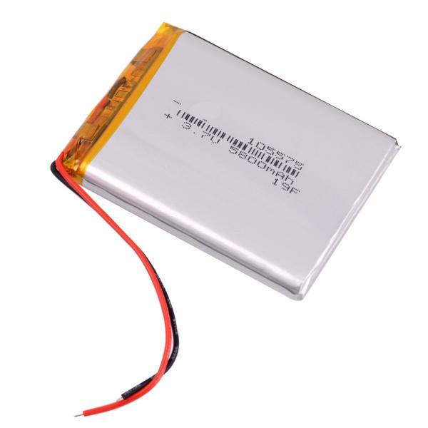 Buy cheap Rechargeable Lithium 105575 3.85V 3.7 v 5000mah tablet battery from wholesalers