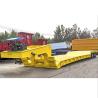 Buy cheap Tri Axle 80ton Lowboy Semi Trailer Detachable Gooseneck Lowbed Trailer For Tanzania from wholesalers