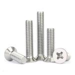 Custom Stainless Steel Screws Corrosion Resistant Flat Head Cross Screw M2