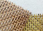 3.6mm PVD Decorative Metal Mesh Panels Plain Woven Stainless Steel