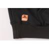 Buy cheap Black Towel Embroidered Mens Hoodie 320gram 65% Polyester 35% Cotton from wholesalers