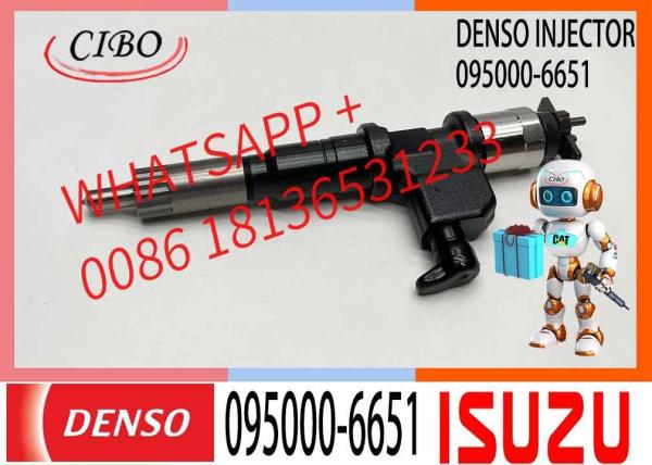 Diesel common rail fuel injector 095000-6651 8-98030550-1 For ISUZU 095000-8630