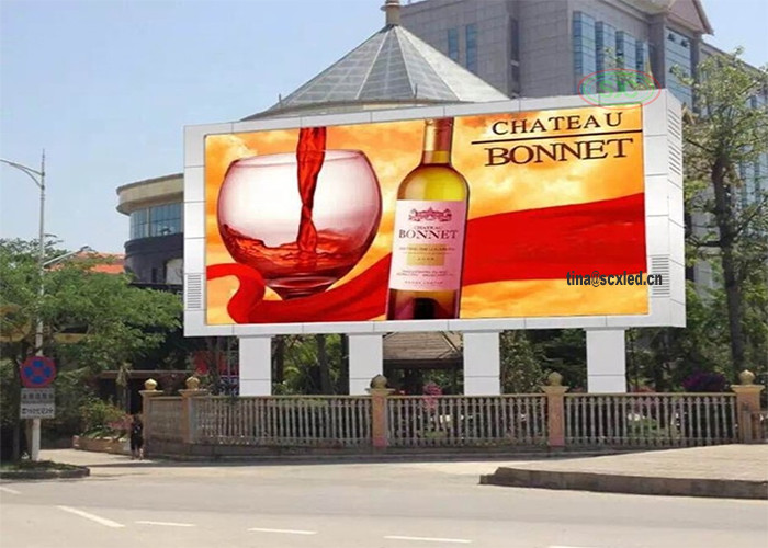 P8 LED Billboard , High Definition Outdoor Full Color LED Energy Saving Billboards