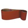Buy cheap Ceramic Alumina Y-Wt Sanding Belts Cool Grinding Metal Polyester Cloth Red Purple from wholesalers
