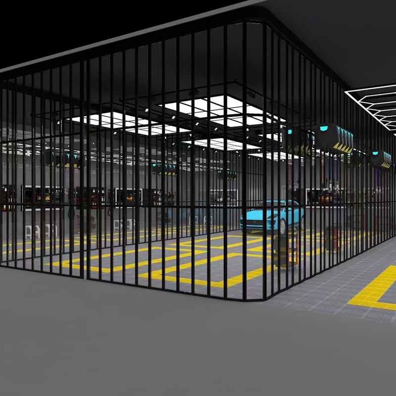 Transparent Polycarbonate Manual Side Folding Door