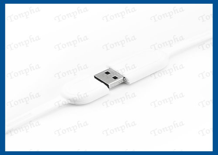 Promotional Thin Wristband Flash Drive Convenient Carrying Silicone Material