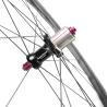 Buy cheap Road Bicycles 700c Carbon Fiber Wheel Set 50mm Clincher Carbon Wheels Bicycle Wheelset from wholesalers