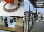 316 Stainless Steel Cable Invisible Safety Grill With Nylon Coating