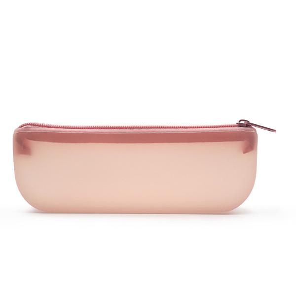 Buy cheap Tasteless Nontoxic Silicone Makeup Brush Bag , Leakproof Silicone Cosmetic Pouch from wholesalers