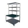 Buy cheap Height Adjustable ESD Laminar Air Flow Cabinet Durable Antistatic Bench from wholesalers