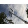 Buy cheap 10mm Galvanized Steel ASTM A36 Utility Power Poles from wholesalers