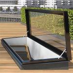 Level 9 Wind Pressure Resistance Skylight Window With Stainless Steel Screen