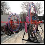 Indoor fitness equipment park game human gyroscope ride 4 seats