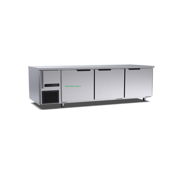 Buy cheap Commercial Hotel Kitchen 460l 3 Door Under Bench Fridge 220v Deep Freezer Table 1800×700×800mm from wholesalers