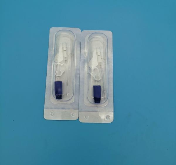Buy cheap 22G Disposable Butterfly Positive Pressure Type Iv Cannula Routine Infusion For Adults Blue from wholesalers