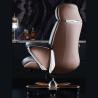 Buy cheap Adjustable Lifting Function Lift Chair Italian Light Luxury Leather Boss Office Chair from wholesalers
