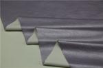 0.4mm Coated Pu Synthetic Leather Pearl Purple Color For Ladies Jacket