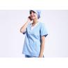 Buy cheap Anti Chlorine Medical Healthcare Scrubs Uniforms With Two Front Patch Pockets from wholesalers