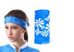 Small Floral Pattern Tube Multifunctional Headwear 25*50 CM