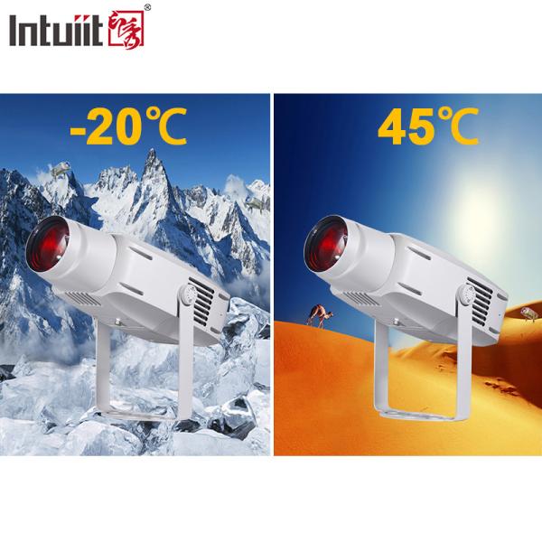 Buy cheap Landscaping 400W LOGO Gobo Projector Lamps Outdoor Ambient Dynamic Ripple Pattern Wave Advertising Light from wholesalers