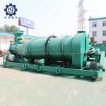 1-15 Tons Fertilizer Granulator 80KW Round Organic Fertilizer Granulator Machine