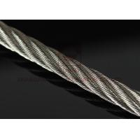 Buy cheap Elevator Steel 6x19 Large Diameter Wire Ropes for Traction Machine Parts product
