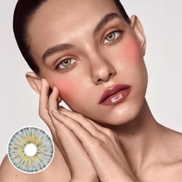 Buy cheap ISO13485 Brand Contact Lenses Blue Green Eye Contacts For Brown Eyes 4 Tone from wholesalers