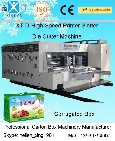 Quality Automatic Corrugated Carton Machinery , Printing Slotting Die-Cutting Machine for sale
