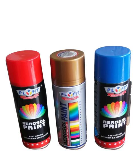 Buy cheap Fast Dry Aerosol 400ml 10oz Acrylic Spray Paint DME Propellan from wholesalers