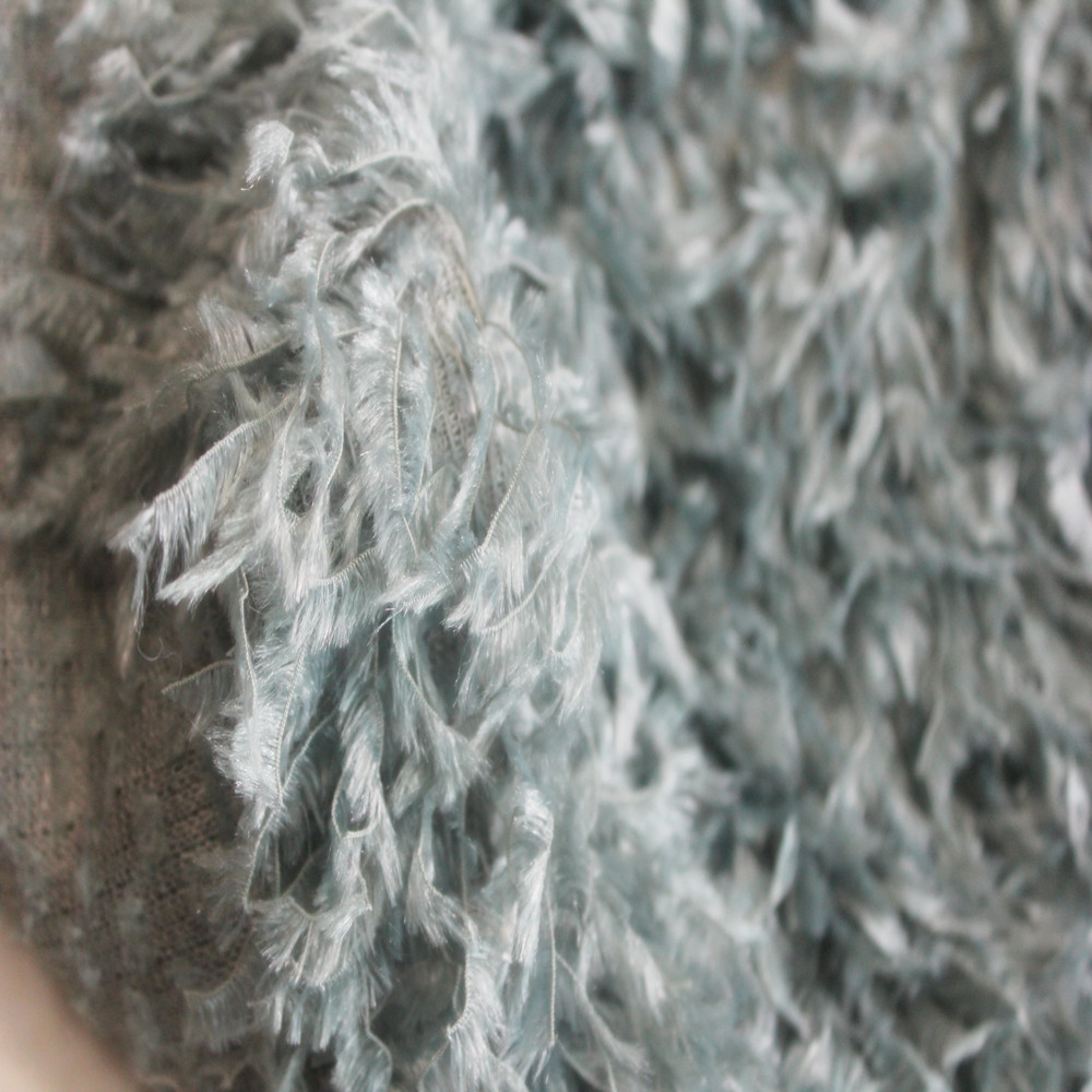 Plush Fabric 100% Polyester Imitation Wool Fabric for Garments Min Order 500 Meters