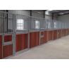 Buy cheap Simple Pre Fab Horse Stall Panels 50 X 50mm Frame Steel Tube HDG / PC Finish from wholesalers