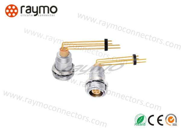 Buy cheap Audio Vedio Cable ECG EGG Circular Push Pull Connectors 90 Degress from wholesalers