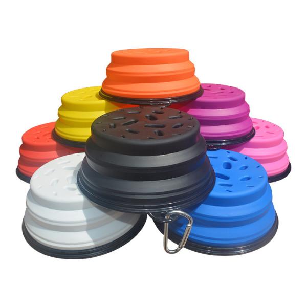 Buy cheap TPE And ABS Travel Dog Collapsible Bowl For Slow Eating Dish from wholesalers