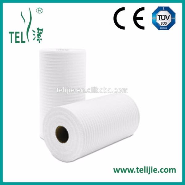 Buy cheap Scrim Reinforced Absorbent White Paper Bed Sheet Roll NonWoven from wholesalers