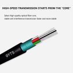 Outdoor Duct and Conduit Customized 2-288 Cores SM MM Armoured GYTS Fiber Optic