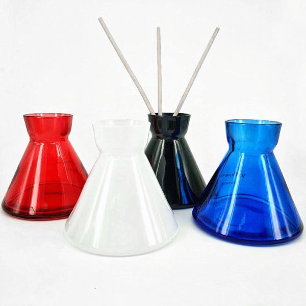 Buy cheap Glass 200ml Aroma Essential Oil Room Diffuser Bottles Hot Stamping from wholesalers