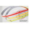 Buy cheap Cob Led Strip Led Tape Light CRI90 12v 24v Flexible White Dotless Luces Flip Chip from wholesalers