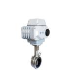 DIN Casting Electric Control Butterfly Valve Stainless Steel Wafer Butterfly